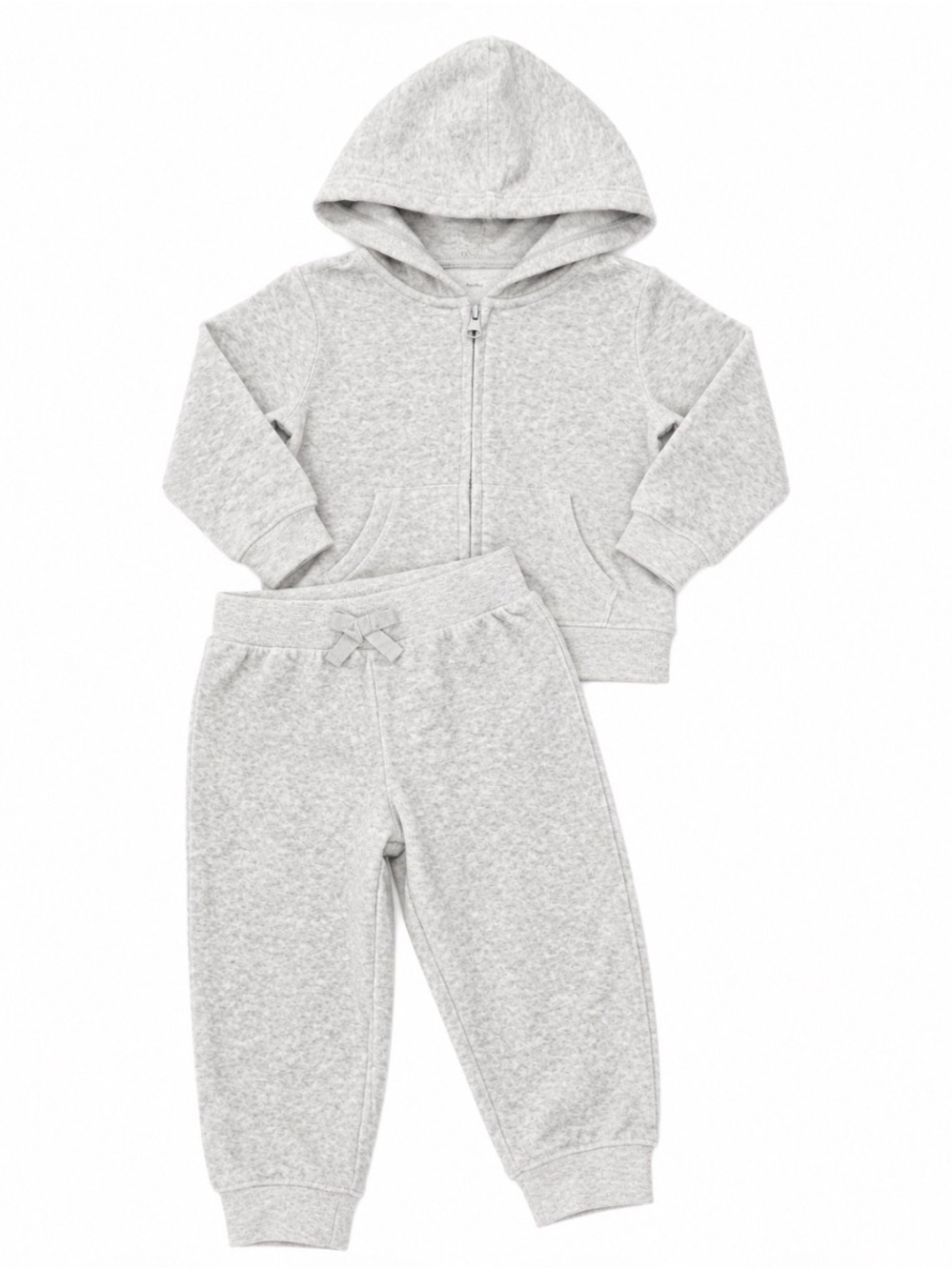 Ralph Lauren Heather Gray Hooded Sweatshirt & Jogger Set